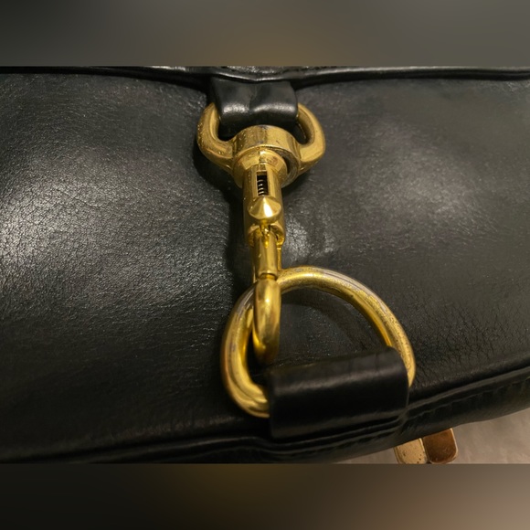 Rebecca Minikoff MAC Black Leather Crossbody Bag - Picture 9 of 9